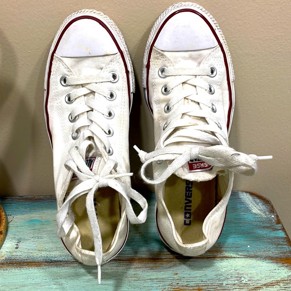 Converse All*Star white/cream sneakers unisex